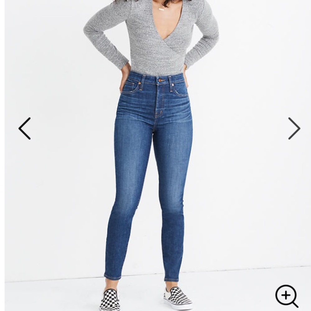 Madewell Curvy High Rise Skinny Jeans